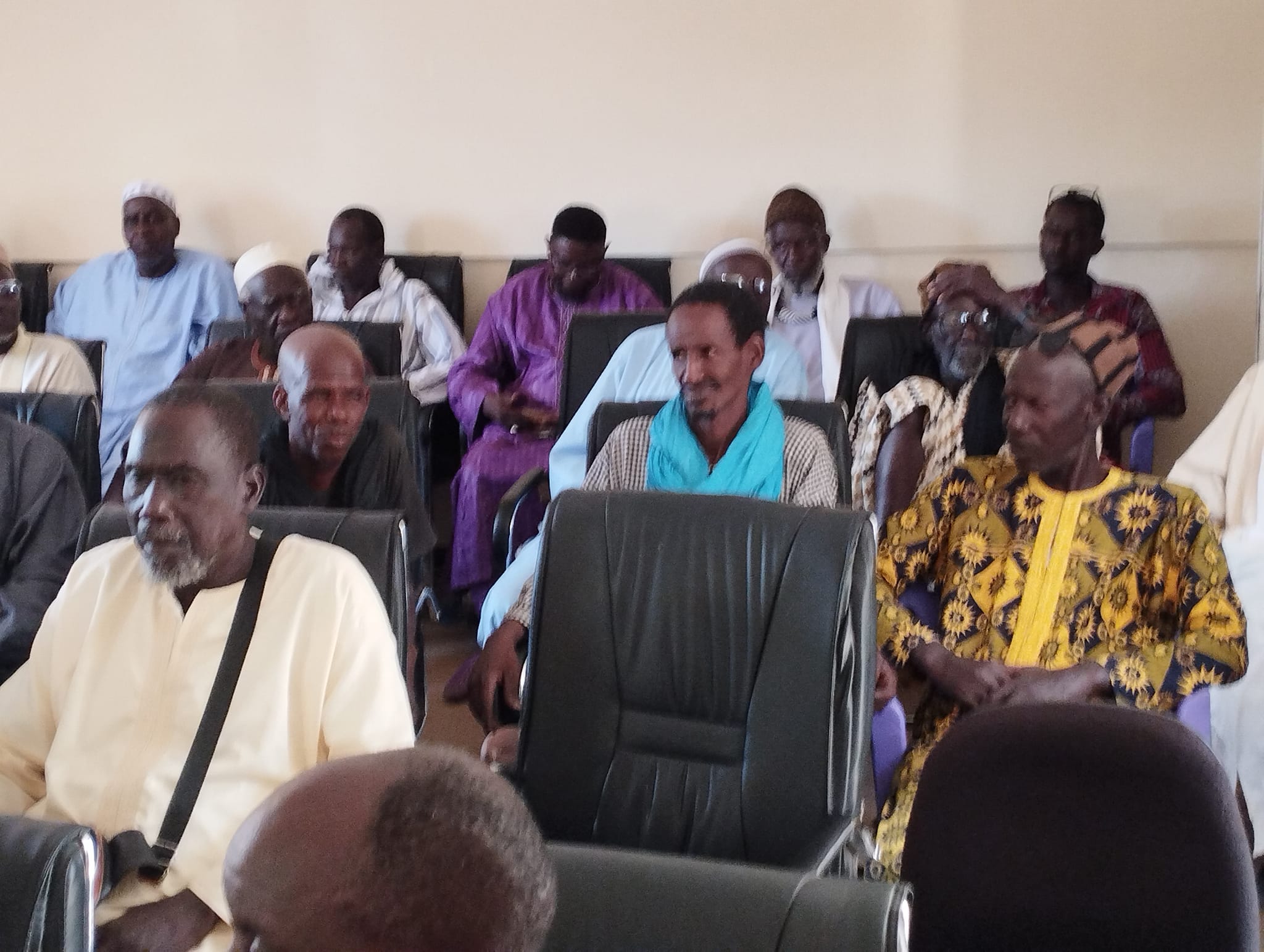 Rencontre avec les chefs de villages